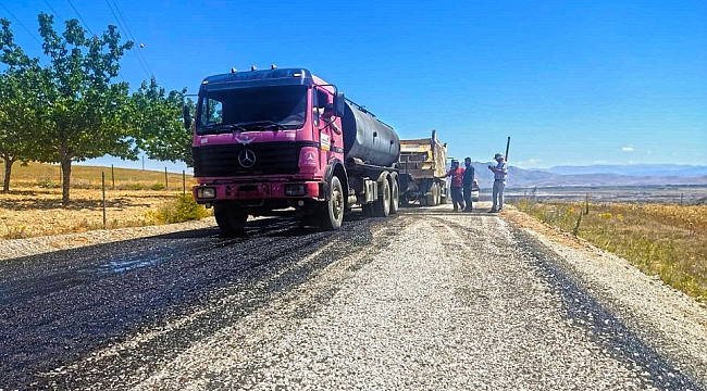 Elbistan'da 15 Mahalleye Ulaşım Sağlayan Arter Yenileniyor