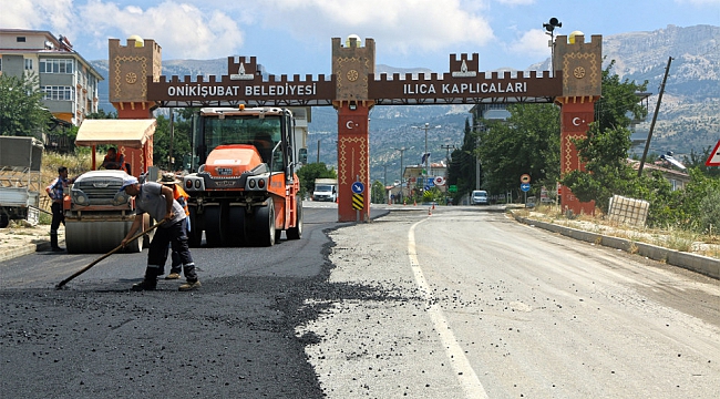 Ilıca Yolunda Asfalt Başladı