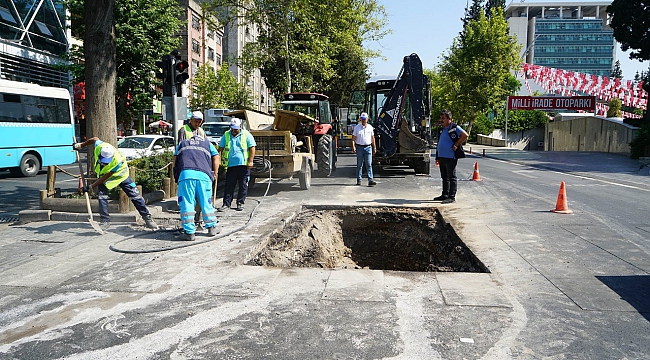 Büyükşehir Ekiplerinden Etkin Müdahale..