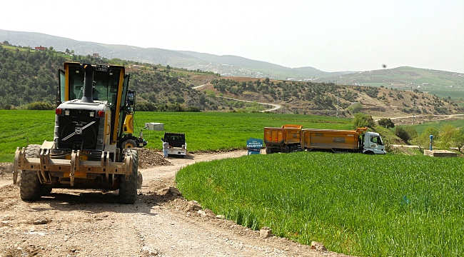 Elmalar – Peynirdere Yolu Büyükşehir'le Yenileniyor