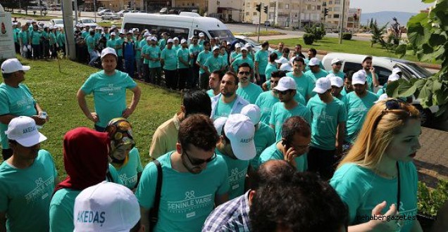 Akedaş Kahramanmaraş'ta Bahar Yürüyüşü Yaptı