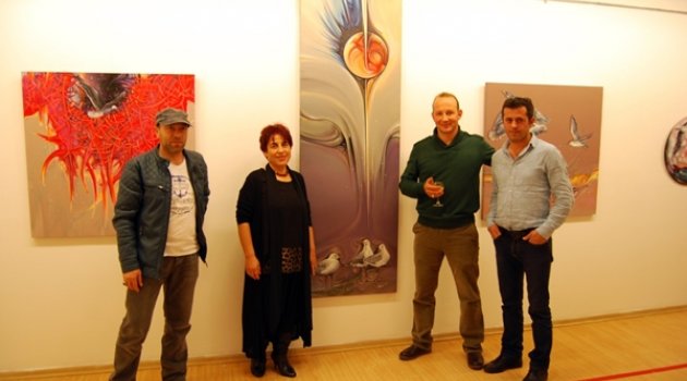 ARTTRİO SANAT GRUBU İLK SERGİSİNİ SANKO SANAT GALERİSİ'NDE AÇTI