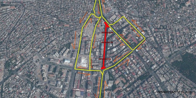 AZERBAYCAN BULVARI İKİ GÜN TRAFİĞE KAPATILACAK