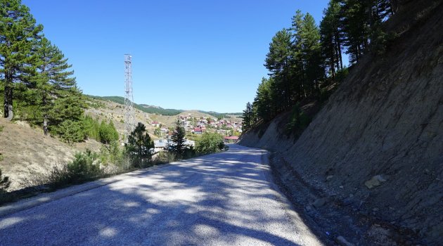 Büyükçamurlu Yolu Tamamlanıyor.