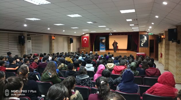 BÜYÜKŞEHİR'DEN ÖĞRENCİLERE TUTUMLULUK DERSİ