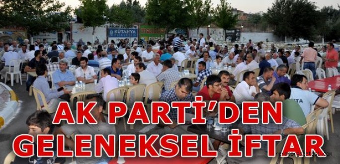 Elbistan'da AK Parti'den geleneksel iftar