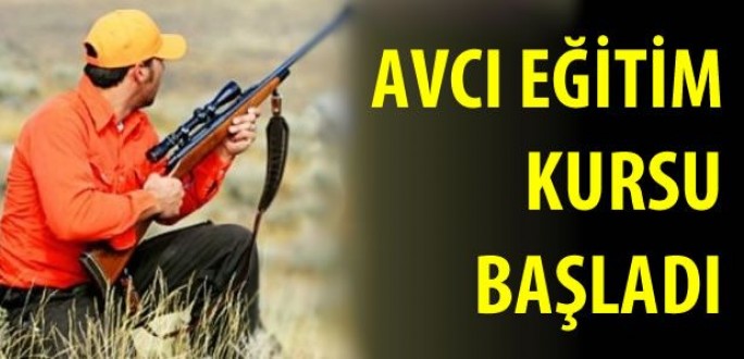 Elbistan'da Avcı Eğitim Kursu Başladı