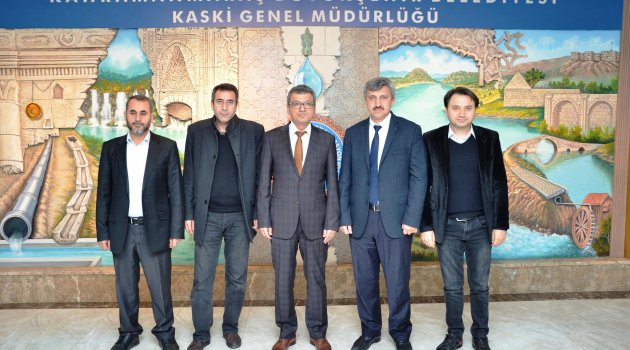 GASKİ GENEL MÜDÜRÜ SÖNMEZLER'DEN KASKİ'YE ZİYARET