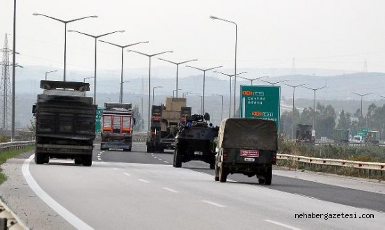 Gaziantep'teki ABD Patriot Birliğine Yeni Malzeme Geldi