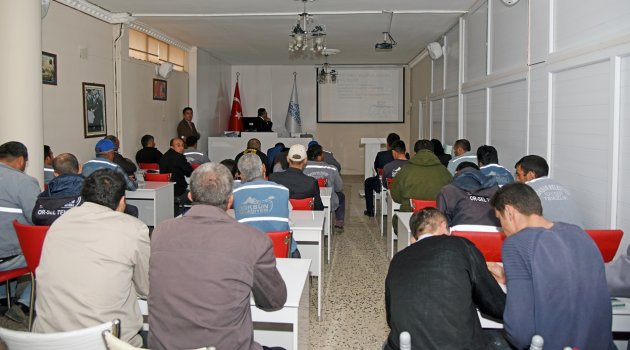 Göksun'da İş Sağlığı ve Güvenliği Eğitimi Yapıldı