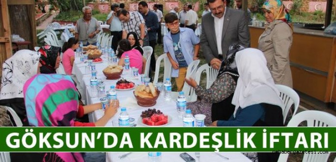 Göksun'da Kardeşlik İftarı