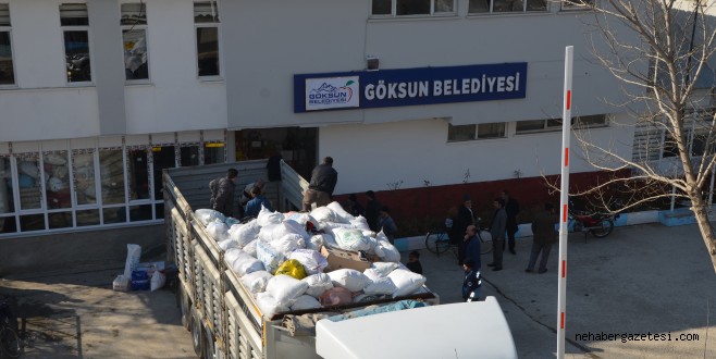 GÖKSUN'DAN BAYIRBUCAK TÜRKMENLERİNE YARDIM ELİ