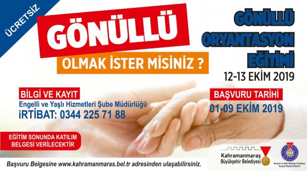 Gönüllü Olmak İster Misin?