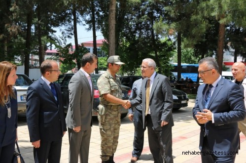 Güvençer veda ziyaretinde bulundu