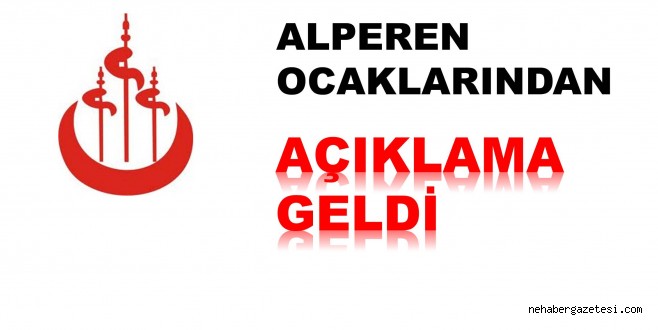 Kahramanmaraş Alperen Ocaklarından Açıklama