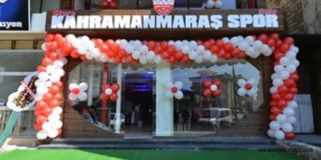 Kahramanmaraş Büyükşehir Belediye Başkanı Kahramanmaraşspor Store Cafe'de