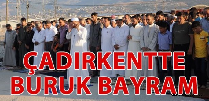 Kahramanmaraş Çadır Kentte Buruk Bayram