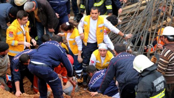 Kahramanmaraş'ta Su Kanalı İnşaatında Göçük: 1Ölü ,1 Yaralı