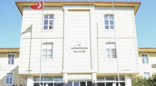 Kahramanmaraş Valiliği'nden Önemli Duyuru!