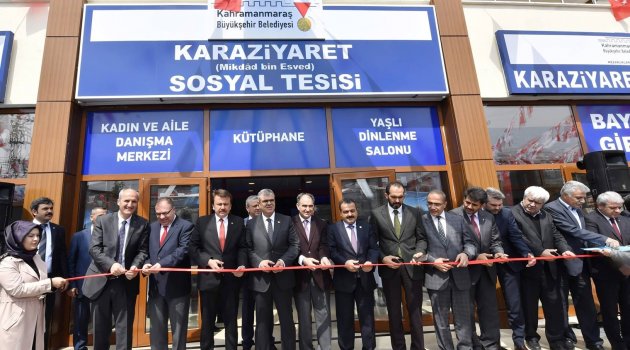 KARAZİYARET SOSYAL TESİSİ AÇILDI