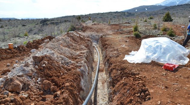 KASKİ, NURHAK'TA İÇME SUYU SORUNUNU BİTİRİYOR