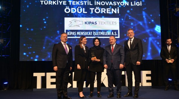 Kipaş holding inovasyon ödülü'ne layık görüldü.