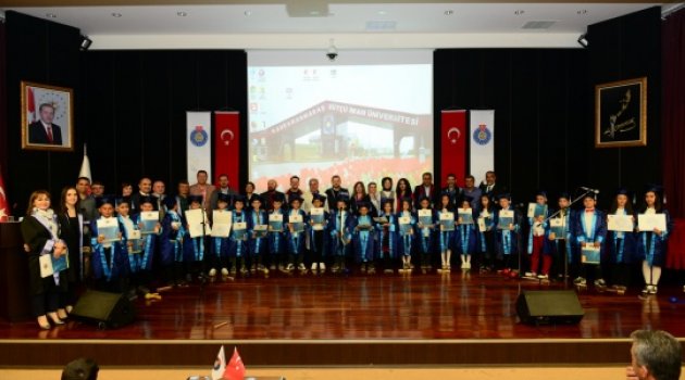 KSÜ "Çocuk Üniversitesi" ilk mezunlarını verdi.