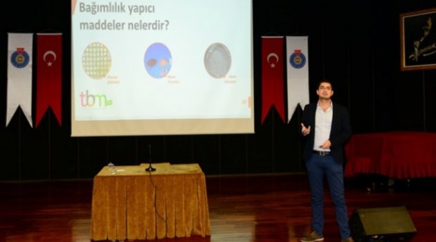 KSÜ'DE "TEKNOLOJİ TÜTÜN VE MADDE BAĞIMLILIĞI" KONFERANSI