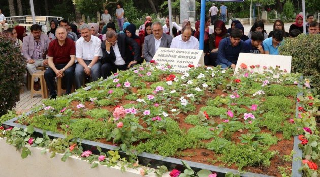 NEZİHE ÖKSÜZ MEZARI BAŞINDA ANILDI