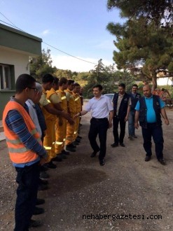 Orman Bölge Müdürü Altındaş, Yangın Söndürme Ekipleriyle İftar Açtı