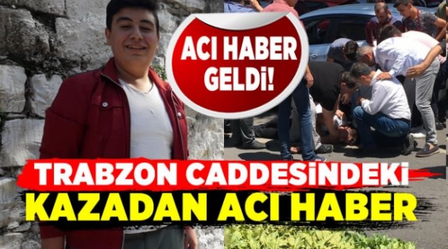 otomobilin çarptığı 15 yaşındaki Ömer hayatını kaybetti.