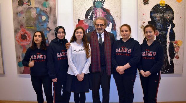 PROF. DR. KOÇAN'IN SANKO SANAT GALERİSİ'NDEKİ SERGİSİNE İLGİ