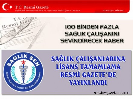 Sağlık Çalışanlarına Müjde!