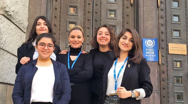 SANKO ÖĞRENCİLERİ PORMUN KONFERASINDA TÜRKİYE'Yİ TEMSİL ETTİ