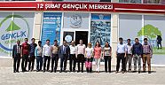 12 ŞUBAT GENÇLİK MERKEZİ BASIN MENSUPLARINA TANITILDI