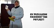 Belediye Başkanı'nın Eşi Oy Pusulasını Facebook Hesabından Paylaştı