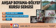 BÜYÜKŞEHİR'DEN AHŞAP BOYAMA SERGİSİ