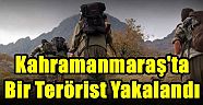 Kahramanmaraş'ta bir PKK'lı terörist yakalandı !