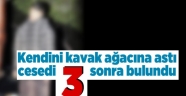 Kayseri'de kendini arazide bir ağaca asan adam, üç gün sonra bulundu!