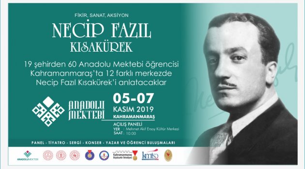 Üstad Necip Fazıl Konuşulacak